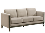 Islington 3-piece Upholstered Panel Arm Sofa Set