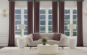 Ellorie 3-piece Upholstered Curved Sofa Set