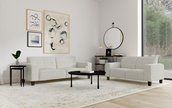 Deerhurst 3-piece Upholstered Track Arm Sofa Set