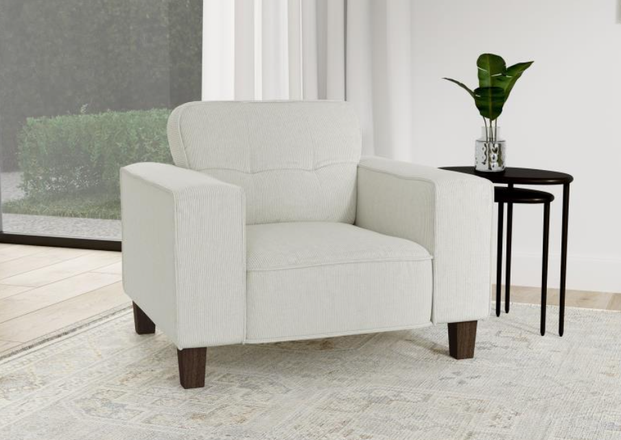 Deerhurst 3-piece Upholstered Track Arm Sofa Set